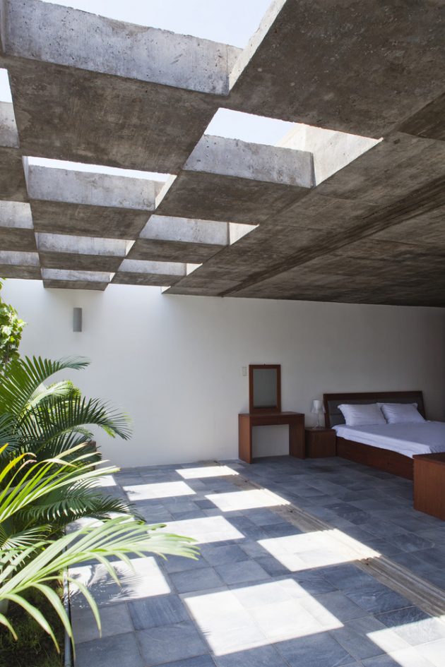 Binh Thanh House by Vo Trong Nghia Architects + NISHIZAWAARCHITECTS in Vietnam