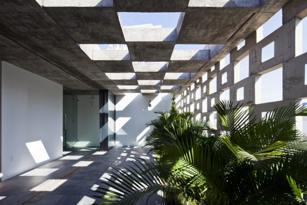 Binh Thanh House by Vo Trong Nghia Architects + NISHIZAWAARCHITECTS in Vietnam