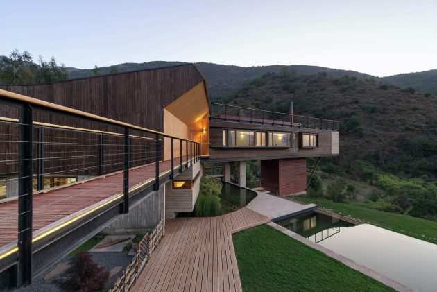 El Maqui House by GITC Arquitectura in Quebrada el Maqui, Chile
