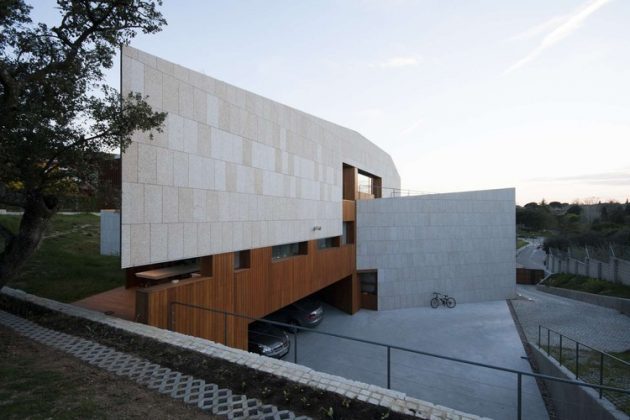 Monteprincipe House by Camacho Macia Architects in Madrid, Spain