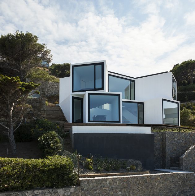 Sunflower House by Cadaval & Solà-Morales in Girona, Spain