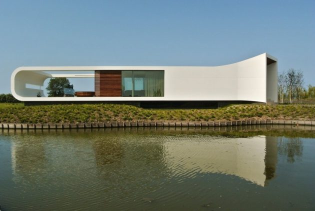 Villa New Water by Waterstudio in Westland, The Netherlands