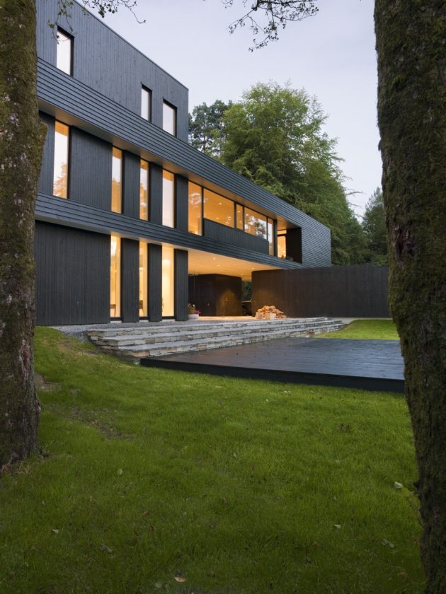 Villa S by Saunders Architecture in Bergen, Norway