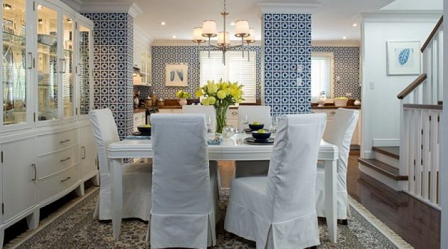 18 Lovely Chair Cover Designs To Refresh The Look Of Every Dining Room