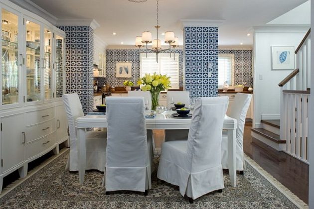 18 Lovely Chair Cover Designs To, Covers For Dining Room Chairs