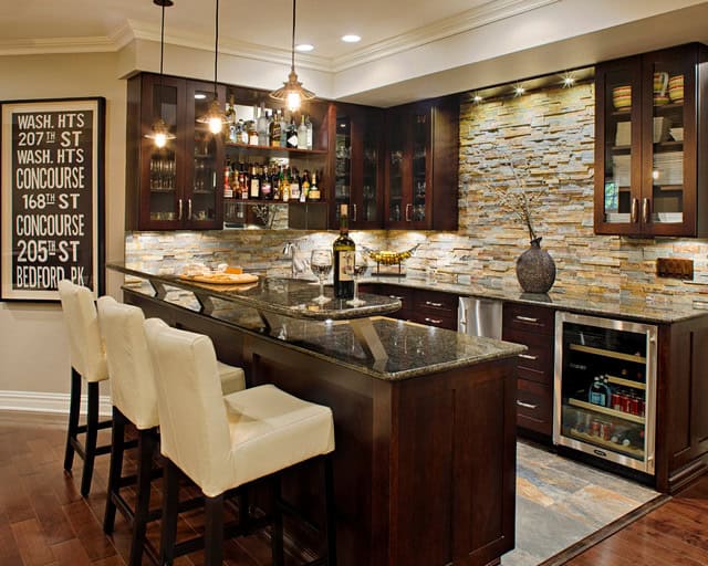 19 Fascinating Ideas To Remodel Your Basement Into Beautiful Bar 12
