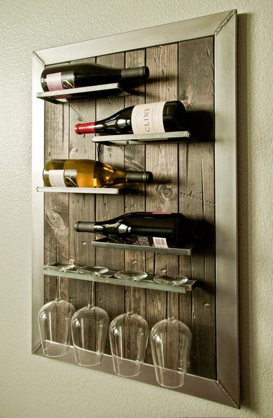 18 Creative Wine Shelf Designs To Adorn Your Kitchen