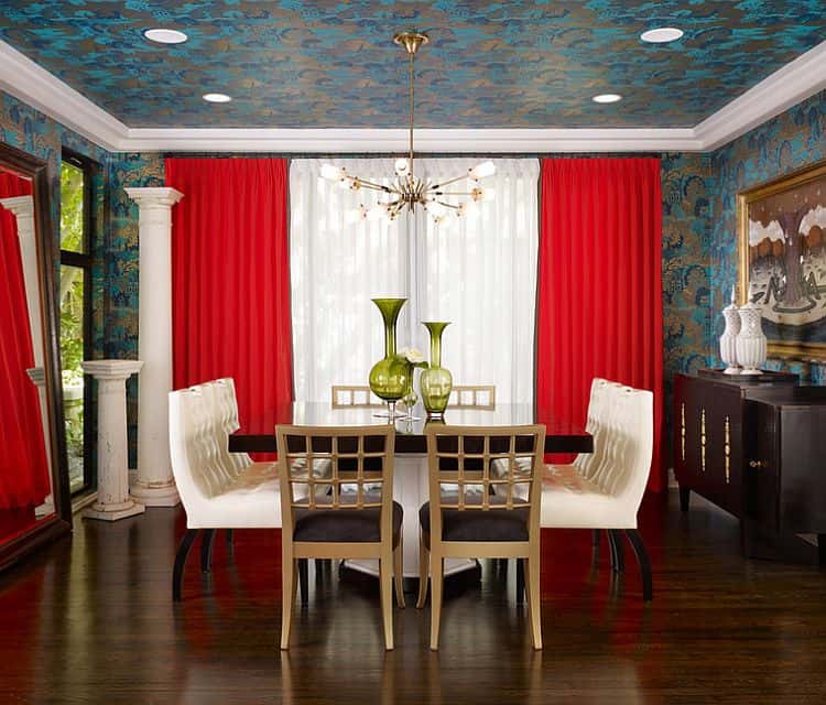 19 Phenomenal Wallpaper Designs To Beautify Your Dining Space 13
