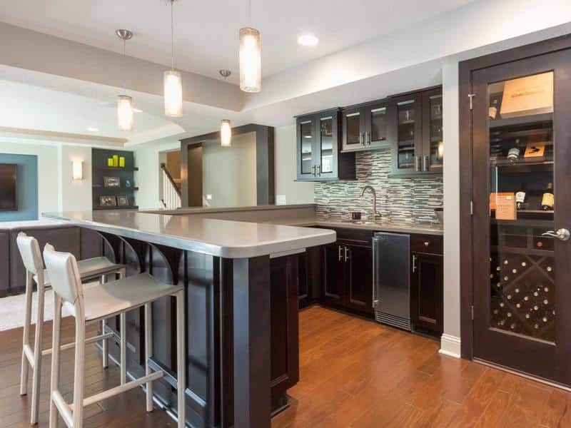 19 Fascinating Ideas To Remodel Your Basement Into Beautiful Bar 13