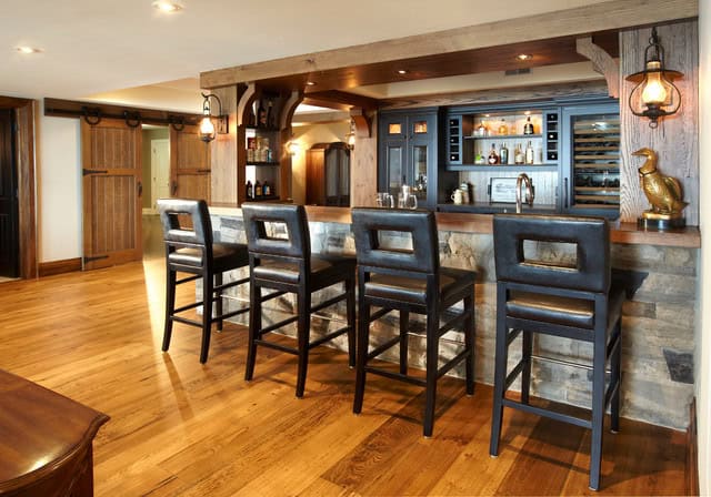 19 Fascinating Ideas To Remodel Your Basement Into Beautiful Bar 14