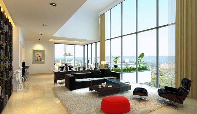 18 Striking Living Room Designs With Glass Walls That You Must See