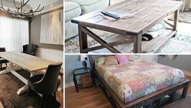 15 Classy Handmade Farmhouse Furniture Designs You Could DIY