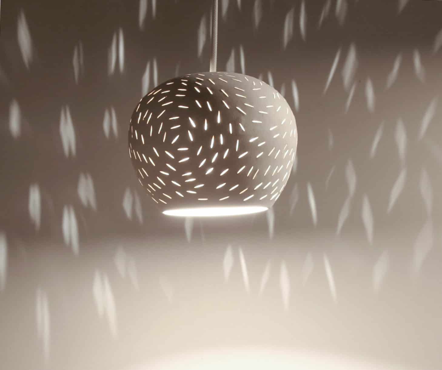 Clay Light Pendant Buy it on: www.etsy.com