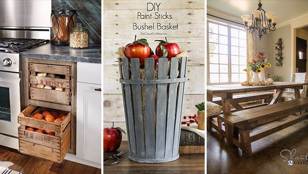 15 Incredible DIY Farmhouse Decor Ideas To Update Your Kitchen With