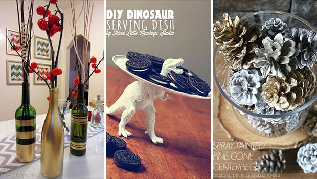 15 Remarkable DIY Ideas To Repurpose Things By Spray Painting Them