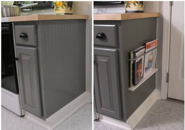 Make a rack for magazines Source