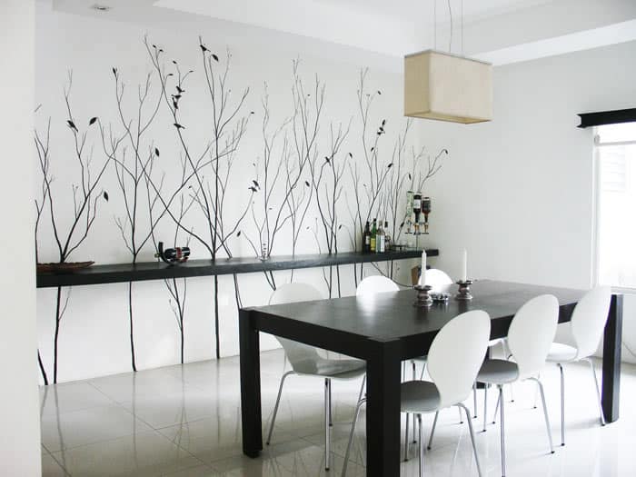 19 Phenomenal Wallpaper Designs To Beautify Your Dining Space 16