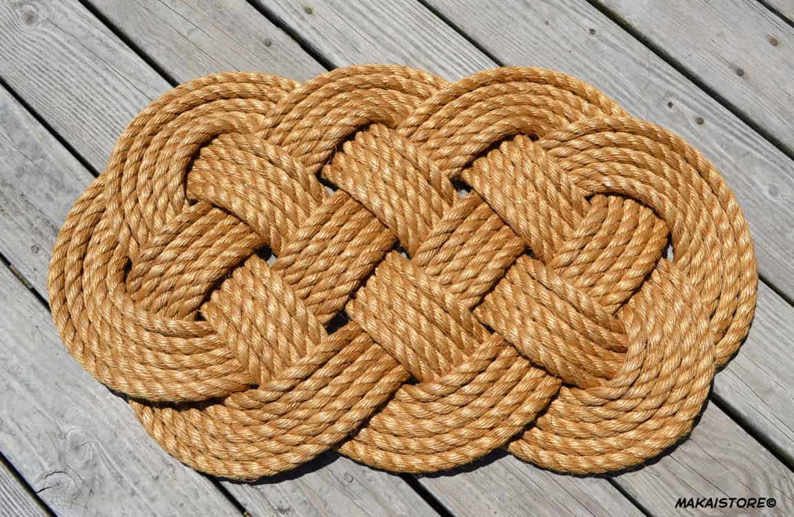 Nautical Rope Doormat Buy it on: www.etsy.com