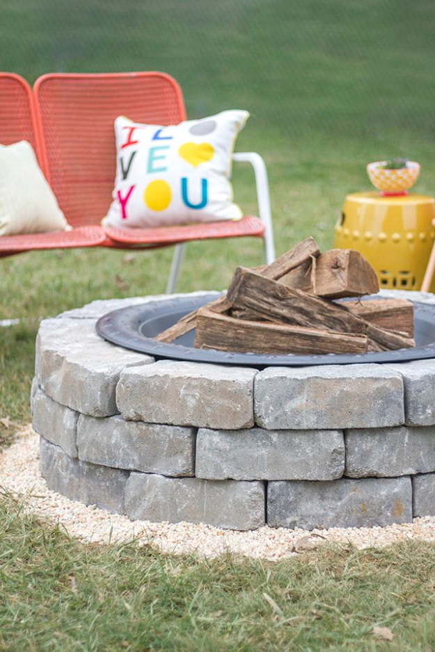 Outdoor Fire Pit And Fireplace, Do It Yourself Outdoor Fireplace