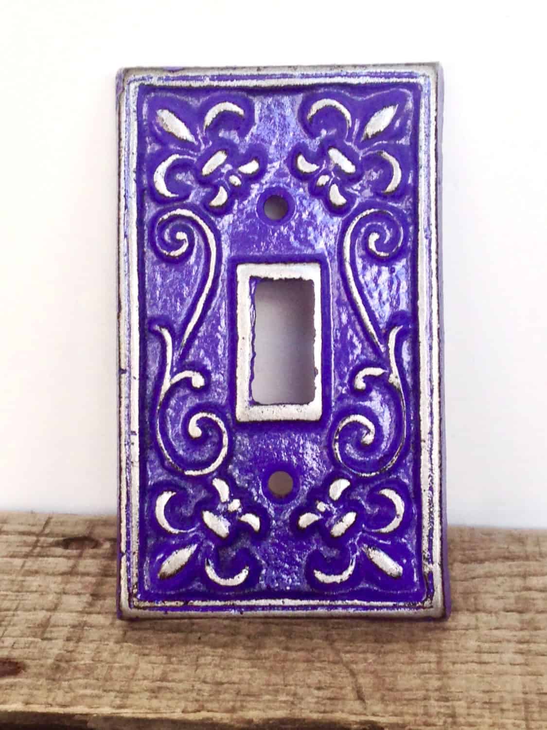 Fleur de Lis Light Switch Plate Buy it on: www.etsy.com