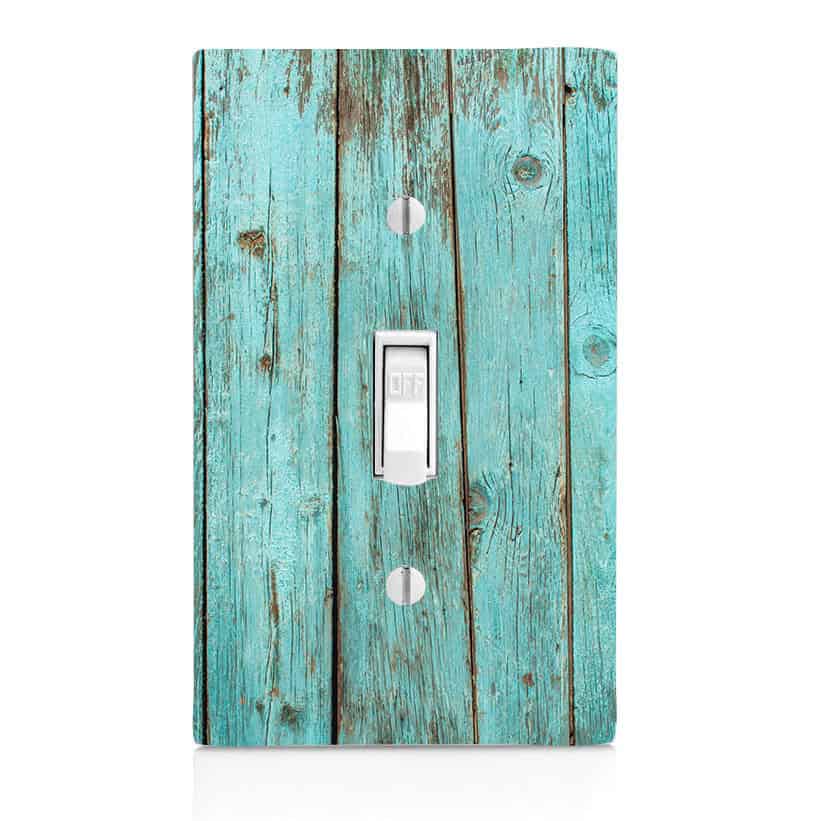 Blue Bleach Wood Plank Buy it on: www.etsy.com