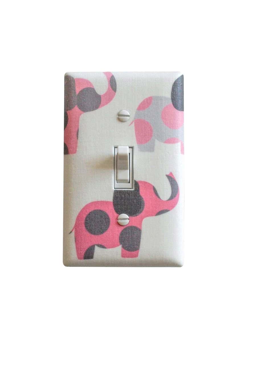 Elephant Switchplate Buy it on: www.etsy.com