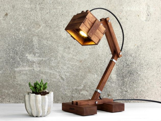 18 Spectacular Handmade Wooden Lamp, Handmade Wooden Table Lamps