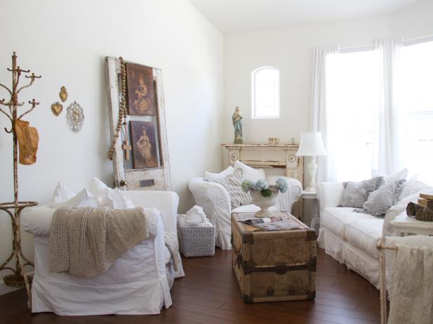 Simple No-Money Tips For Easily Decorating Shabby Chic Living Room
