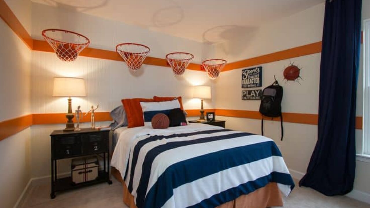 17 Inspirational Ideas For Decorating Basketball Themed Kids Room