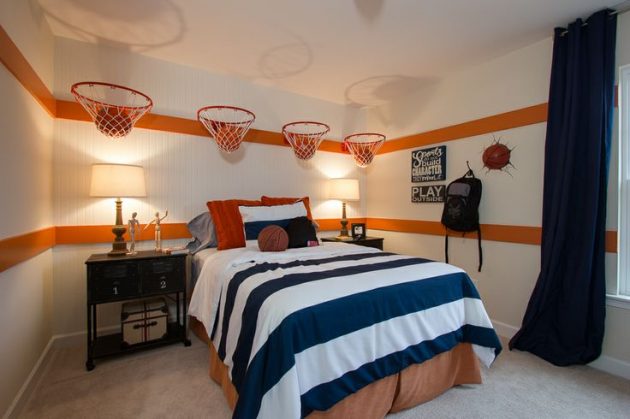 basketball themed decorating inspirational source