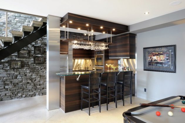 19 Fascinating Ideas To Remodel Your Basement Into Beautiful Bar