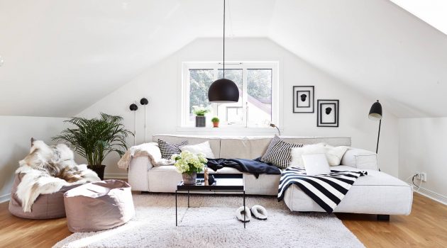 18 Gorgeous Attic Living Room Designs That Everyone Need To See