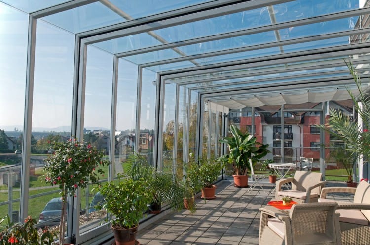16 Functional Enclosed Glass Terraces To Enjoy Every Weather Conditions 4