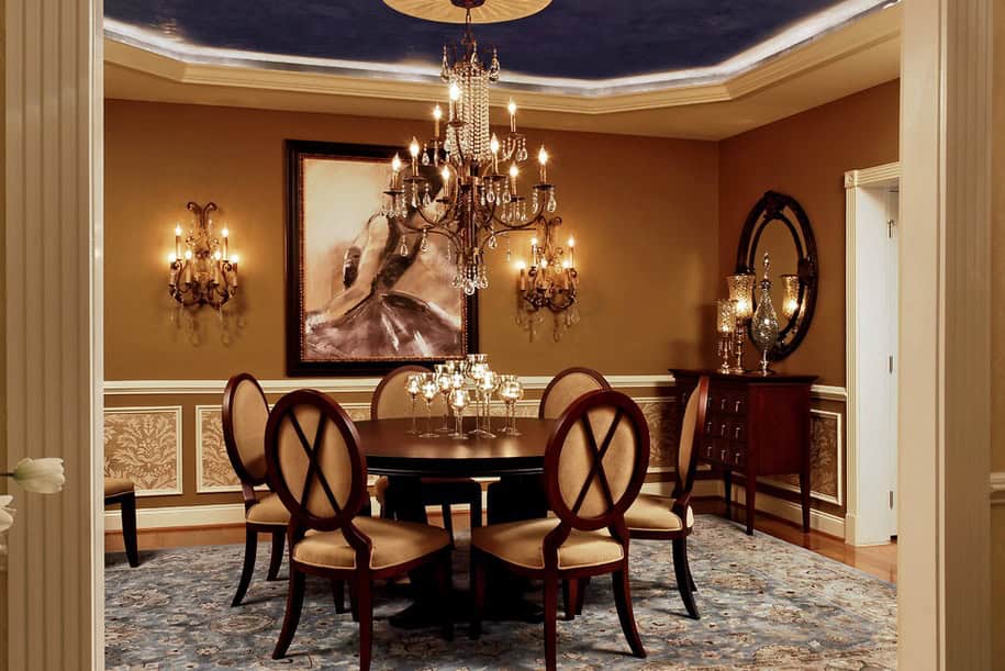 traditional dining room de