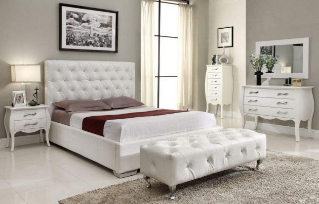 18 Excellent Bedroom Designs With White Furniture That Will Impress You - Best Paint Color For Bedroom With White Furniture