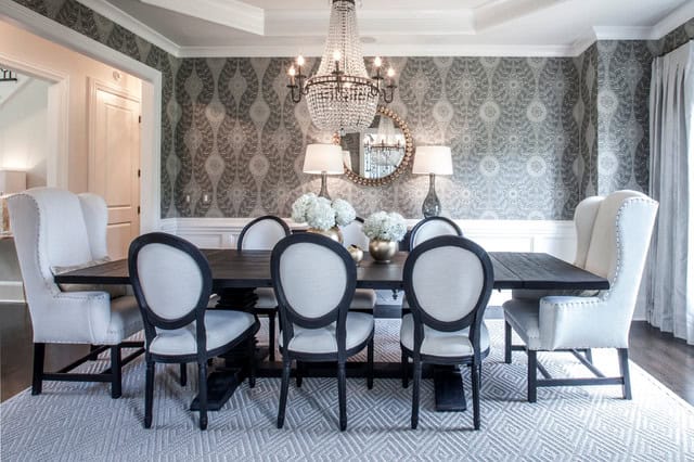 19 Phenomenal Wallpaper Designs To Beautify Your Dining Space 5