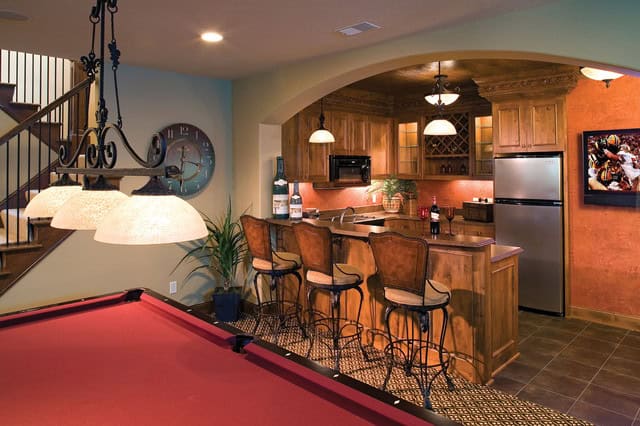 19 Fascinating Ideas To Remodel Your Basement Into Beautiful Bar 7