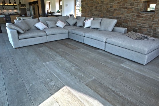 Grey Wooden Floor Necessary Addition, Decorating With Grey Hardwood Floors