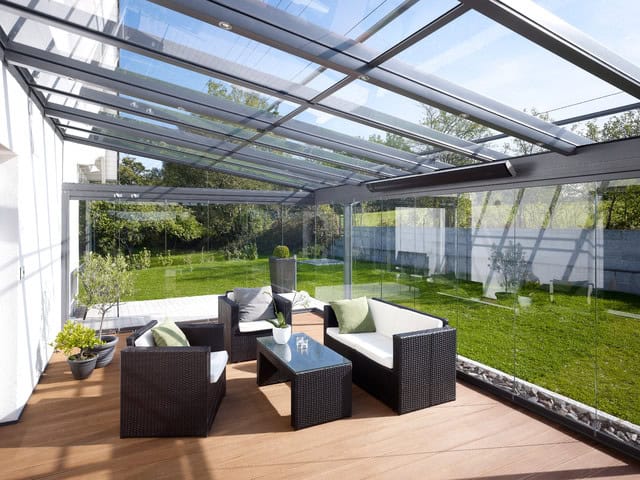 16 Functional Enclosed Glass Terraces To Enjoy Every Weather Conditions