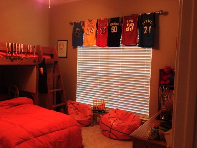 17 Inspirational Ideas For Decorating Basketball Themed Kids Room