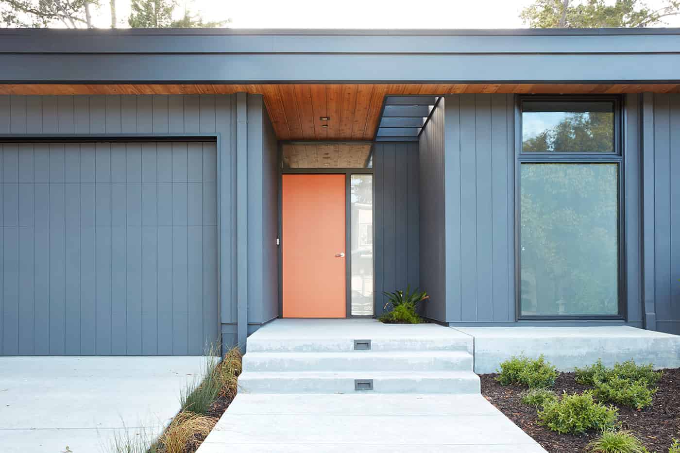 Mountain View Double Gable Eichler Remodel by Klopf Architecture: A Refined Mid-Century Modern Update in Silicon Valley ©2016 Mariko Reed