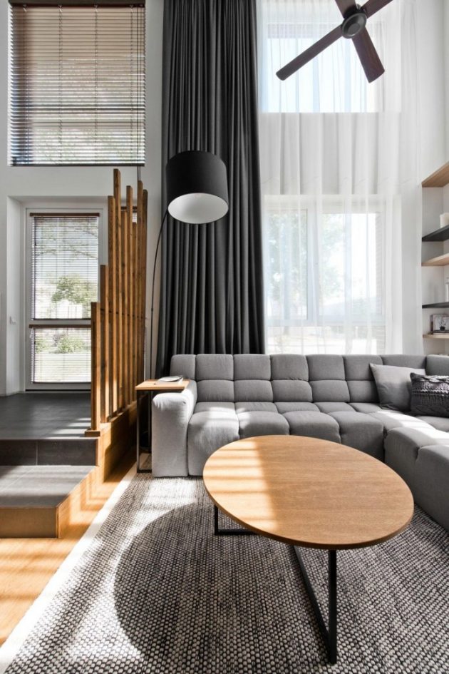 Image showcasing Modern Scandinavian Loft Interior by InArch in Vilnius, Lithuania