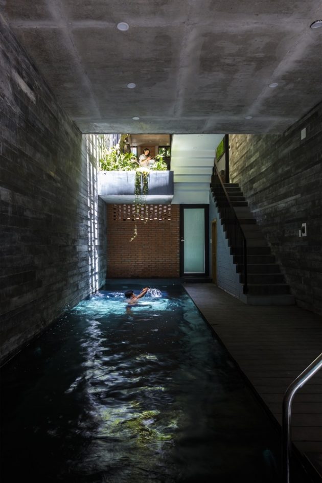 Resort in House by ALPES Green Design & Build in Vietnam