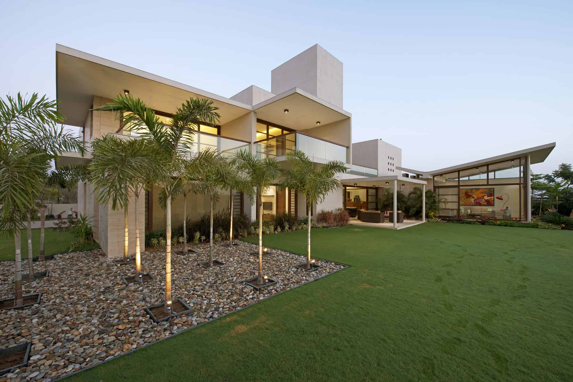 Urbane House by Hiren Patel Architects in Ahmedabad, India Harshad Residence Project