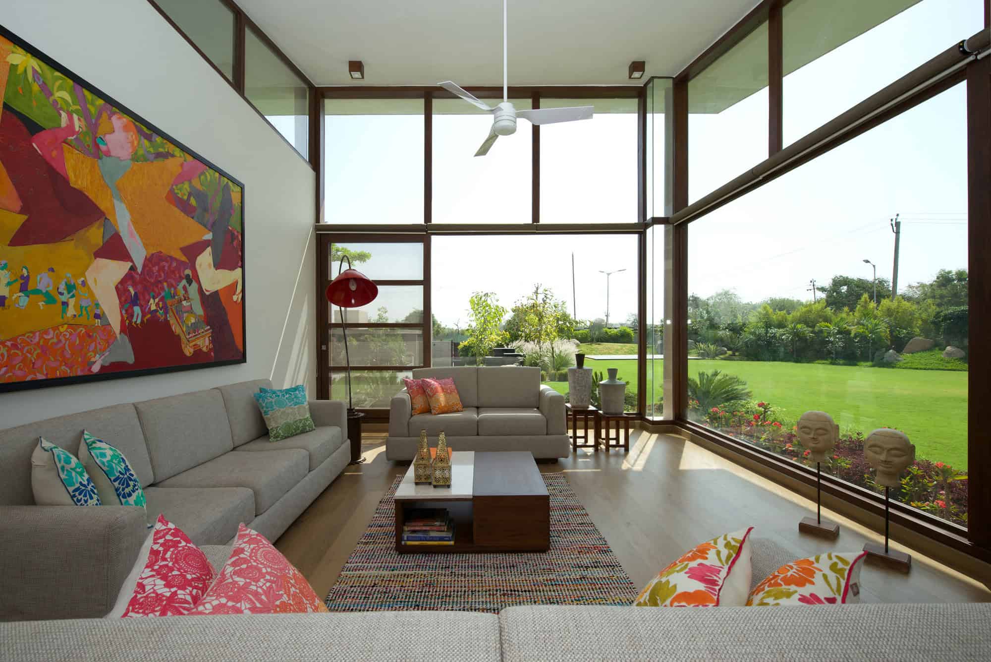 Urbane House by Hiren Patel Architects in Ahmedabad, India Harshad Residence Project