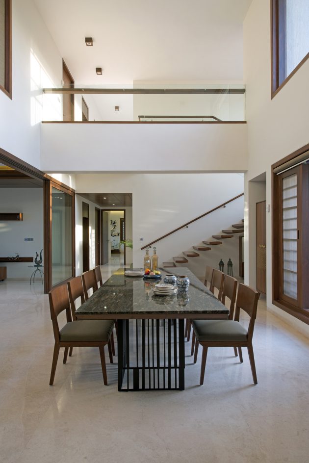 Urbane House by Hiren Patel Architects in Ahmedabad, India