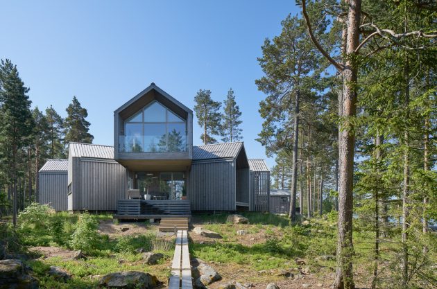 Villa Sunnano by Murman Arkitekter in Sunnanö, Sweden
