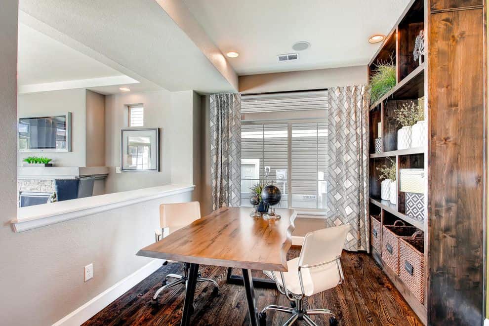 15 Original Home Office Designs With Unique Live-Edge Desk That Will Impress You 10