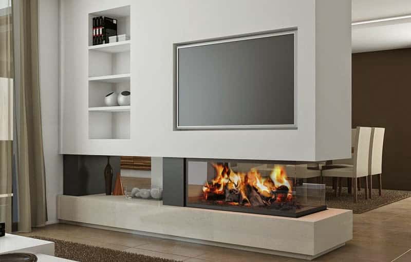 Contemporary Fireplace- Real Masterpiece To Adorn Your Living Space