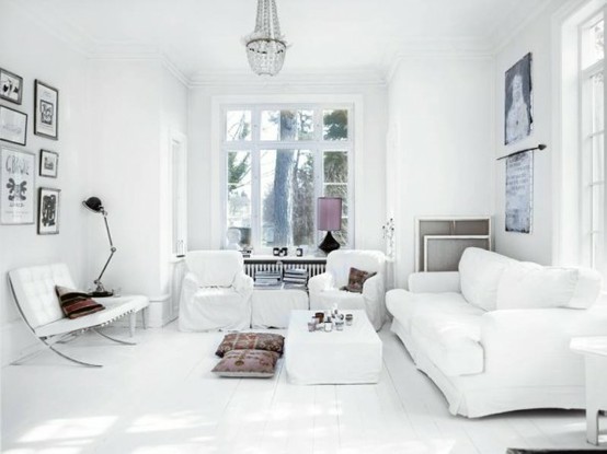 17 Magnificent White Living Room Designs That You Need To See